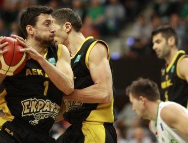 Νίκη με 81-61 για την ΑΕΚ επί του Άρη με σούπερ Ούκιτς